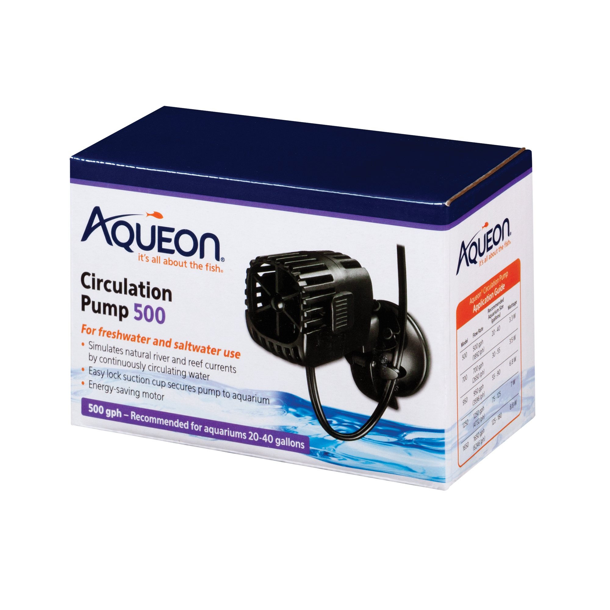 Aqueon Pompe à air pour aquarium Quiet Flow 100, jusqu'à 370 litres