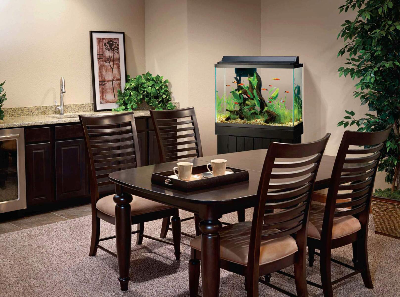 How to move an aquarium