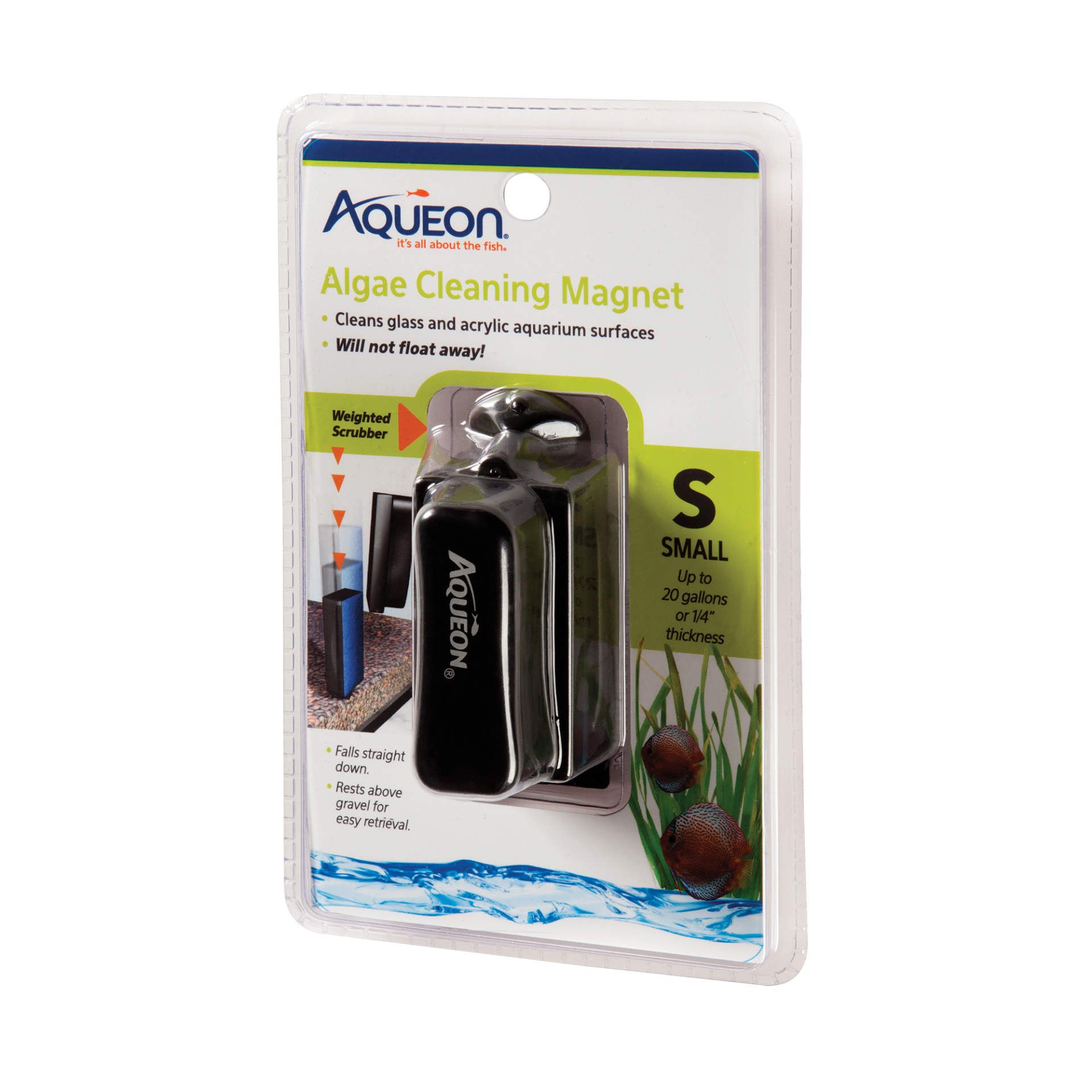 Aqueon Small Algae Aquarium Cleaning Magnet