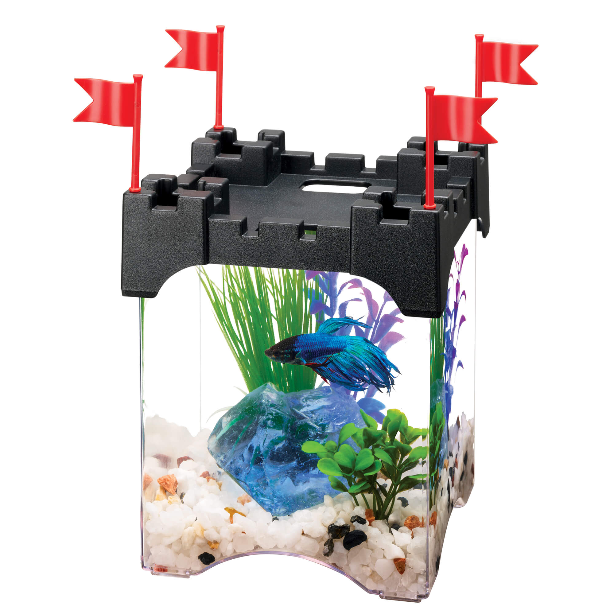 Aqueon princess sales castle aquarium kit