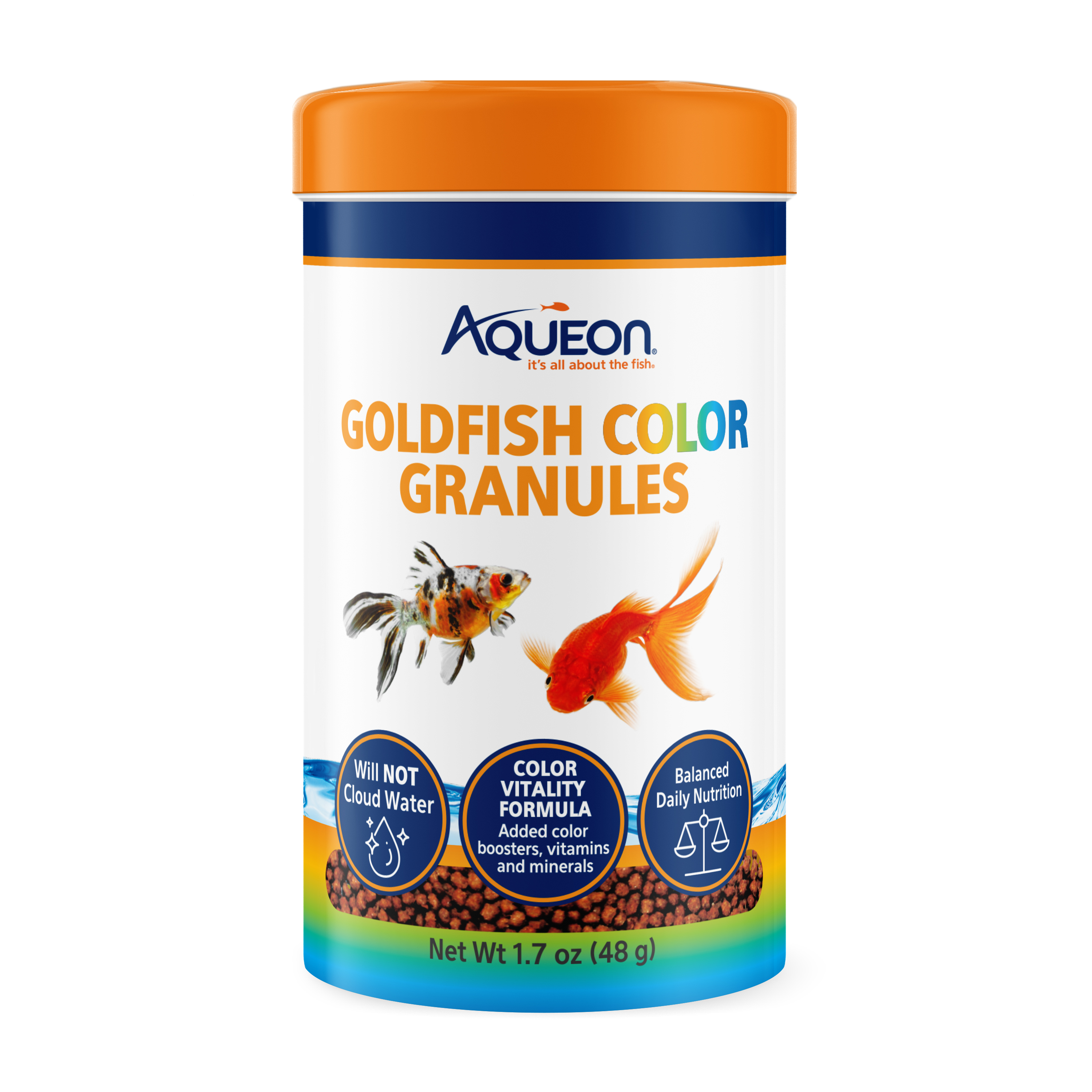 AQ_100552186_GoldfishGranulesColor_17oz_Walmart_Jan25_InPackaging_Front