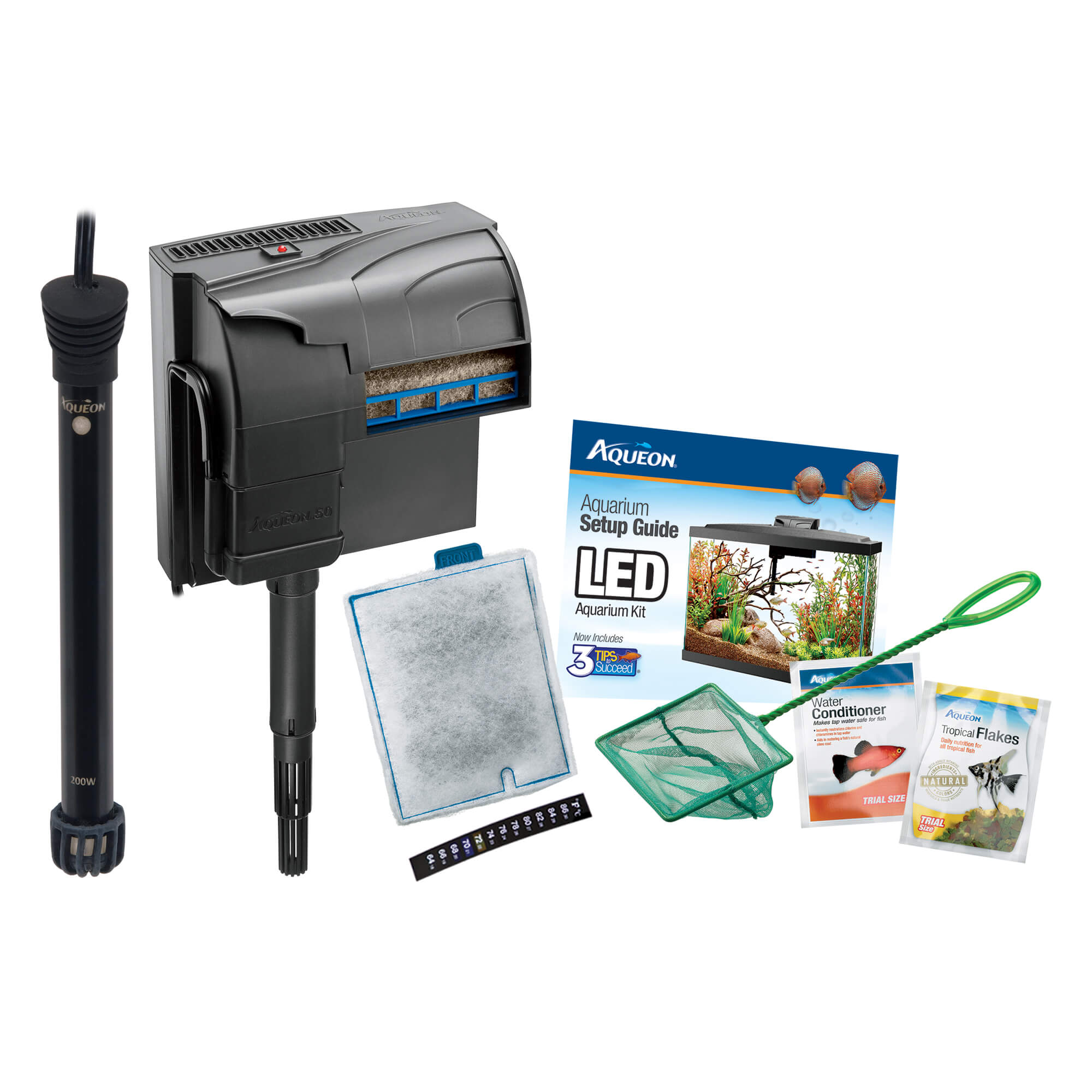 Aqueon 20 Hexagon LED Aquarium Kit