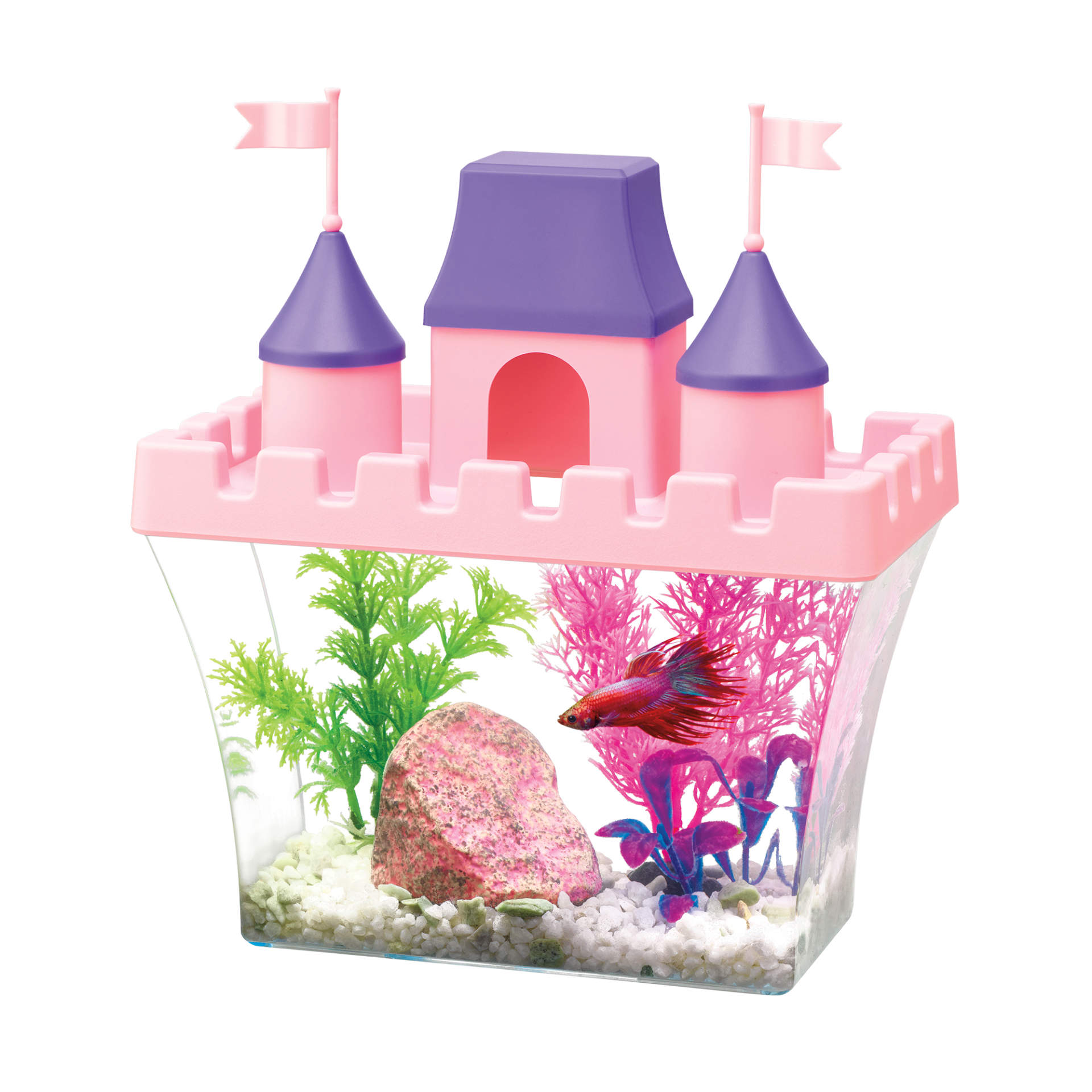 Aqueon princess castle deals aquarium kit