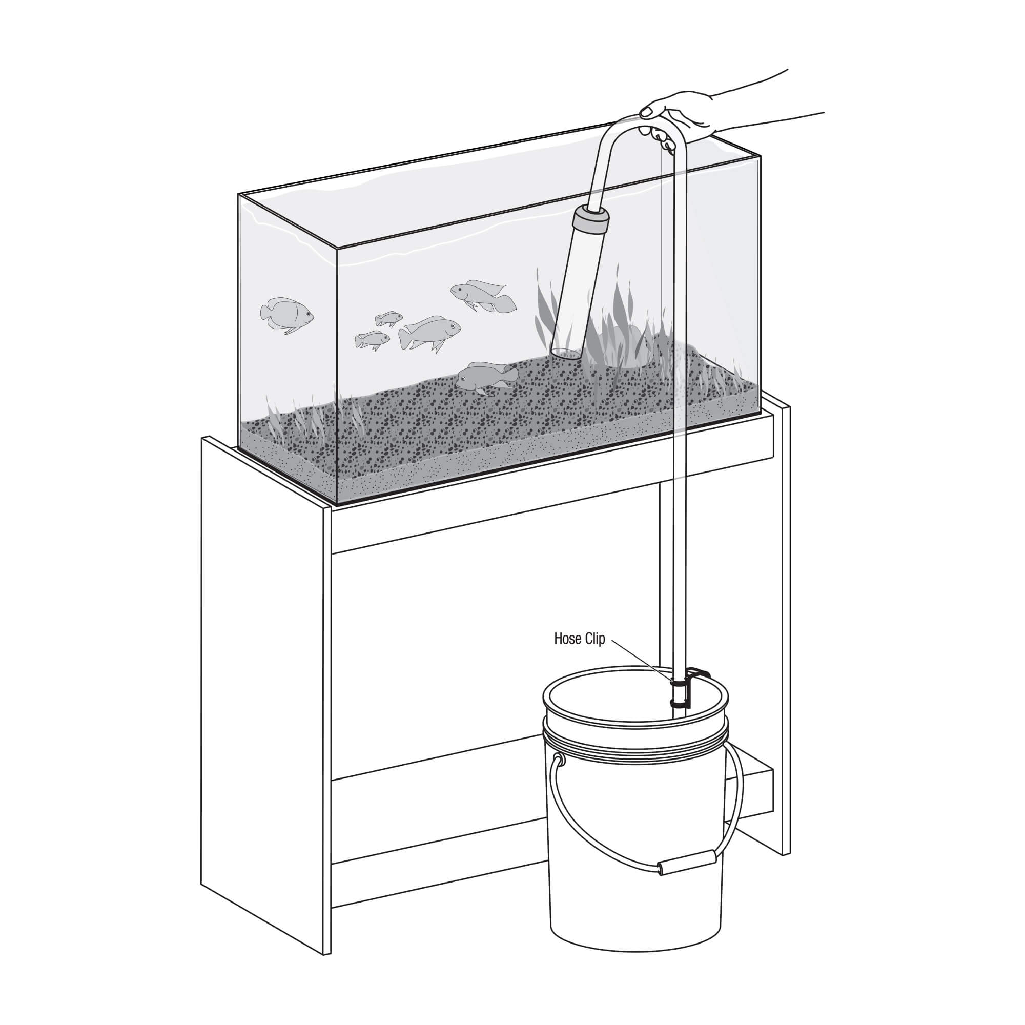 Siphon Vacuum Gravel Cleaners, Aquarium Gravel Cleaner