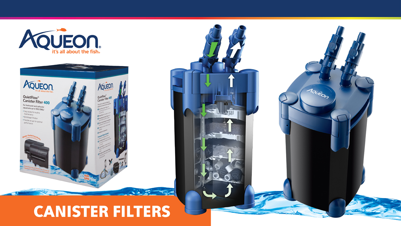 Aqueon QuietFlow Canister Filters Aqueon