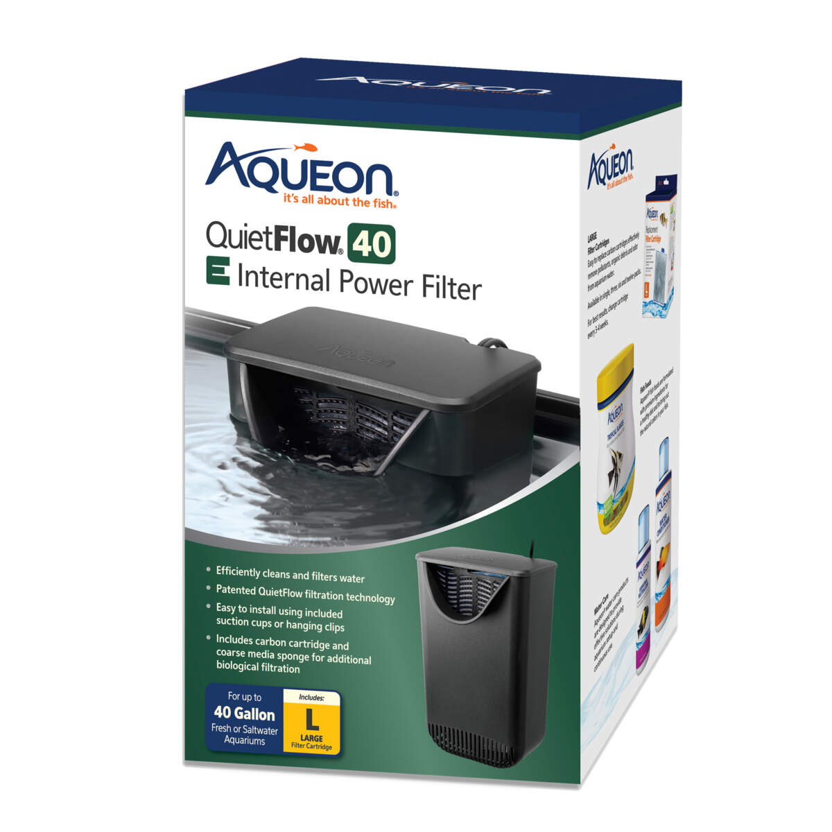 QuietFlow E Internal Power Filters Aqueon